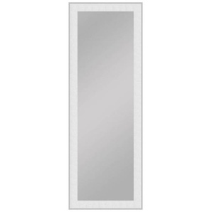 Wandspiegel, Transparent, Glas, Glitzer, rechteckig, 50x140x3.5 cm, Facettenschliff, senkrecht und waagrecht montierbar, Ganzkörperspiegel, Spiegel, Wandspiegel