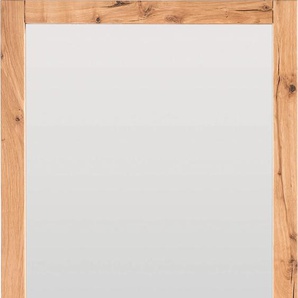 Wandspiegel WOHN[GLÜCK]LICH BY INFANTIL Brest Spiegel Gr. B/H: 50 cm x 100 cm, braun (wildeiche natur) Wandspiegel Spiegel, Hochspiegel, Garderobenspiegel Höhe 100 cm