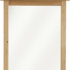 Wandspiegel WOHN[GLÜCK]LICH BY INFANTIL Solvita Spiegel Gr. B/H/T: 58 cm x 80 cm x 7,5 cm, beige (kiefer lauge) Wandspiegel Wandspiegel, Spiegel, Kiefer massiv, Breite 58 cm, Landhaus