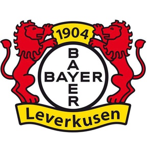 Wandtattoo WALL-ART Bayer 04 Leverkusen Logo Wandtattoos Gr. B/H/T: 100 cm x 127 cm x 0,1 cm, -, bunt (mehrfarbig) Wandtattoos Wandsticker