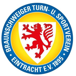Wandtattoo WALL-ART Eintracht Braunschweig Logo Wandtattoos Gr. B/H/T: 110 cm x 110 cm x 0,1 cm, bunt (mehrfarbig) Wandtattoos Wandsticker