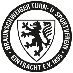 Wandtattoo WALL-ART Eintracht Braunschweig Logo Wandtattoos Gr. B/H/T: 110 cm x 110 cm x 0,1 cm, -, schwarz Wandtattoos Geographie selbstklebend, entfernbar