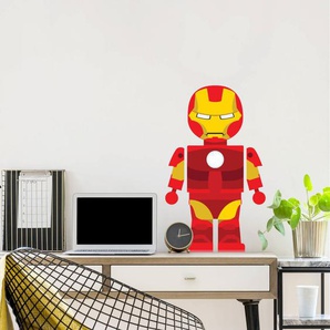 Wandtattoo WALL-ART Spielfigur Iron Man Superhero Wandtattoos Gr. B/H/T: 73 cm x 120 cm x 0,1 cm, -, bunt Wandtattoos Wandsticker