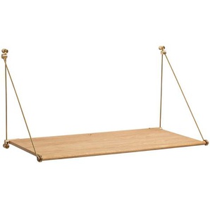 Wandtisch Loop Desk We Do Wood braun, Designer Superform, 54x104x47 cm
