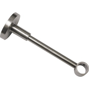 Wandträger Memphis geschlossen für Ø 16 mm Edelstahl-Optik