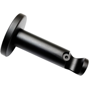 Wandträger Memphis offen für Ø 16 mm Schwarz-Matt