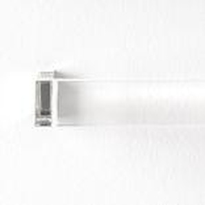 Wandtuchhalter Rail plastikmaterial transparent / L 45 cm - Kartell - Transparent