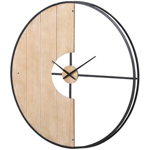 Wanduhr  90 cm Pine  ¦ holzfarben ¦ Metall,Holzwerkstoff ¦ Maße (cm): T: 6.0  Ø: 90