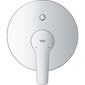 Wannenarmatur GROHE Start Armaturen Gr. H: 19,5 cm, Wannenbatterie, grau (chromfarben) Wannenarmaturen mit langlebiger Oberfläche