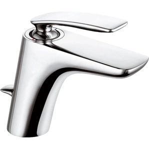 Wannenarmatur KLUDI DN15 BALANCE Armaturen Gr. B/H/T: 4,9 cm x 15,9 cm x 12,9 cm, weiß (weiß, chrom) Wannenarmaturen Waschtisch-EHM