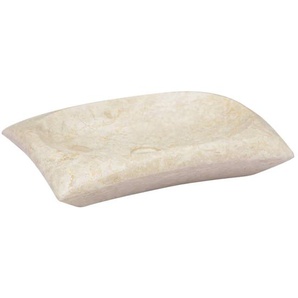 Waschbecken Creme 50x35x10 cm Marmor