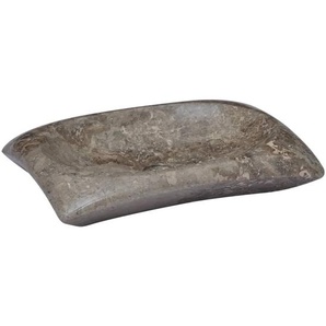 Waschbecken Grau 50x35x10 cm Marmor