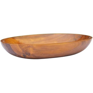 Waschbecken Massivholz Teak 60x40x10 cm Vidaxl