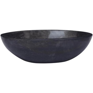 Waschbecken Schwarz 53x40x15 cm Marmor