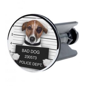 Waschbeckenstöpsel Bad Dog