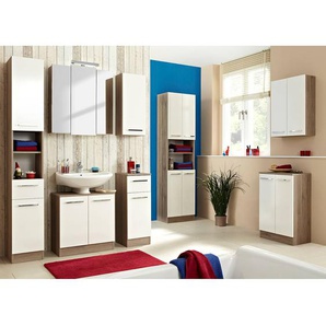 Waschbeckenunterschrank 60 x 62 x 33cm Weiß