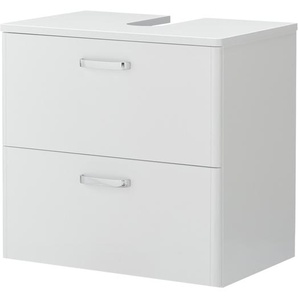 Waschbeckenunterschrank  Bodensee ¦ weiß ¦ Maße (cm): B: 60 H: 57 T: 39.0