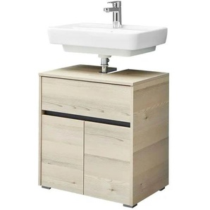 Waschbeckenunterschrank  Dillinger See ¦ holzfarben ¦ Maße (cm): B: 60 H: 64,4