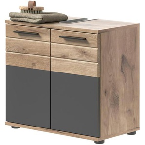 Waschbeckenunterschrank  Massower See ¦ grau ¦ Maße (cm): B: 60 H: 56