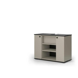 Waschbeckenunterschrank ¦ grau ¦ Maße (cm): B: 80 H: 59
