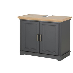 Waschbeckenunterschrank - grau - Materialmix - 83 cm - 66 cm - cm 43,0 | Möbel Kraft