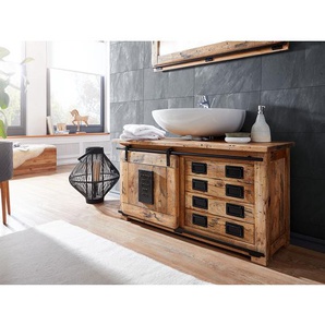 Waschbeckenunterschrank I 120cm Braun