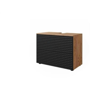 Waschbeckenunterschrank   ¦ holzfarben ¦ Maße (cm): B: 80 H: 58,6