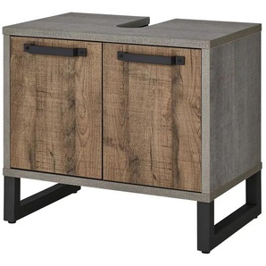 Waschbeckenunterschrank - holzfarben - Materialmix - 70 cm - 63 cm - cm 45,0 | Möbel Kraft