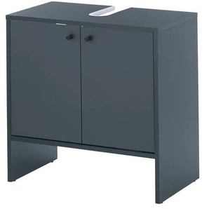 Waschbeckenunterschrank  Kaarster See ¦ blau ¦ Maße (cm): B: 60 H: 60 T: 35.0