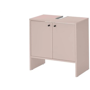 Waschbeckenunterschrank  Kaarster See ¦ rosa/pink ¦ Maße (cm): B: 60 H: 60 T: 35.0