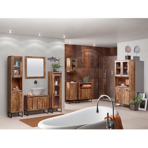 Waschbeckenunterschrank 70 x 60 x 30cm Beige