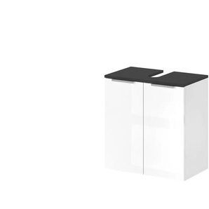 Waschbeckenunterschrank - weiß - Materialmix - 58 cm - 60 cm | Möbel Kraft