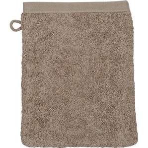 Waschhandschuh ROSS Vita Waschlappen Gr. B/L: 16 cm x 22 cm, braun (cappuccino) Waschhandschuhe Waschlappen