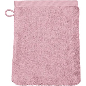 Waschhandschuh ROSS Vita Waschlappen Gr. B/L: 16 cm x 22 cm, rosa (altrosa) Waschhandschuhe Waschlappen