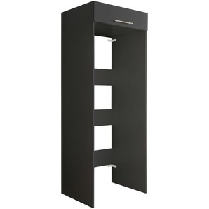 Waschmaschinenschrank, Anthrazit, Metall, 67.5x200x67.5 cm, Typenauswahl, erweiterbar, Waschküche, Waschmaschinenschrank