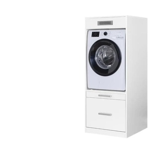 Waschmaschinenschrank  Lifestyle ¦ weiß ¦ Maße (cm): B: 67 H: 164 T: 68.0