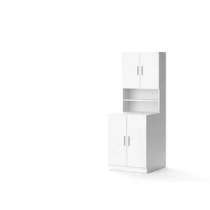 Waschmaschinenschrank | weiß | 70,5 cm | 190,5 cm |