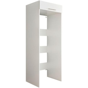 Waschmaschinenschrank, Weiß, Metall, 67.5x200x67.5 cm, Typenauswahl, erweiterbar, Waschküche, Waschmaschinenschrank