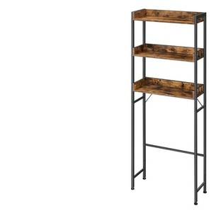Waschmaschinenüberbau   ¦ braun ¦ Maße (cm): B: 63 H: 165