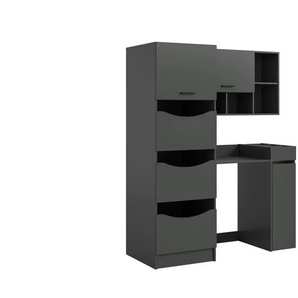 Waschmaschinenumbau Set  Frillensee ¦ grau ¦ Maße (cm): B: 126 H: 195