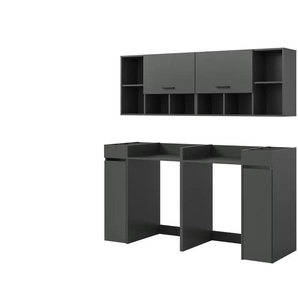 Waschmaschinenumbau Set  Frillensee ¦ grau ¦ Maße (cm): B: 190 H: 195