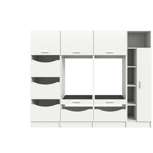 Waschmaschinenumbau Set  Frillensee ¦ weiß ¦ Maße (cm): B: 242 H: 195