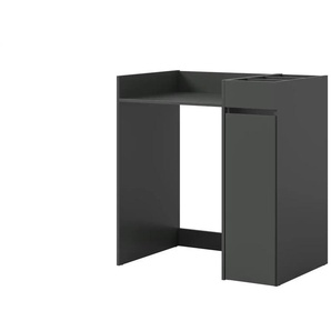 Waschmaschinenumbau Set - grau - Materialmix - 95 cm - 101 cm | Möbel Kraft