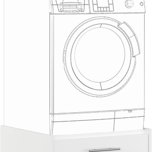 Waschmaschinenumbauschrank IMPULS KÜCHEN Turin, Breite 64 cm Schränke Gr. B/H/T: 64 cm x 61,5 cm x 68,5 cm, weiß Zubehör für Waschmaschinen