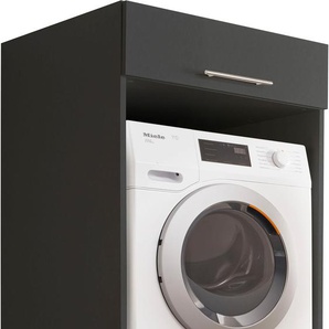 Waschmaschinenumbauschrank LAUNDREEZY LAUNDREEZY LDL Schränke Gr. B/H/T: 67,5 cm x 200 cm x 67,5 cm, grau (anthrazit) Zubehör für Waschmaschinen Breite 67,5 cm