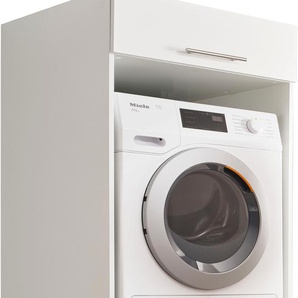 Waschmaschinenumbauschrank LAUNDREEZY LAUNDREEZY LDL, weiß, B:67,5cm H:200cm T:67,5cm, Schränke, Breite 67,5 cm