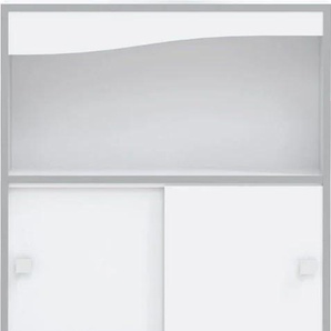 Waschmaschinenumbauschrank TEMAHOME Surf Schränke Gr. B/H/T: 64 cm x 177 cm x 19 cm, 2 St., weiß (weiß, weiß) Zubehör für Waschmaschinen