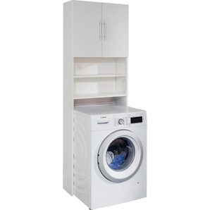 Waschmaschinenumbauschrank INOSIGN Banta Schränke Gr. B/H/T: 64 cm x 190 cm x 25 cm, weiß Zubehör für Waschmaschinen