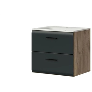 Waschtisch inkl. Waschbecken  Igelsbachsee ¦ holzfarben ¦ Maße (cm): B: 60 H: 55