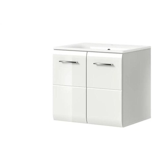 Waschtisch inkl. Waschbecken  Igelsbachsee ¦ weiß ¦ Maße (cm): B: 60 H: 55